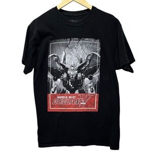 Black Graphic T-Shirt Men’s Size M Crew Neck Short Sleeve